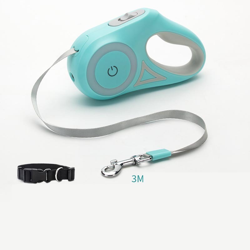 NightLite | Retractable Leash With LED Light