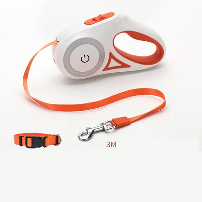 NightLite | Retractable Leash With LED Light