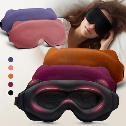 AdemVrij™ | Verduisterend Slaapmasker (60% KORTING)