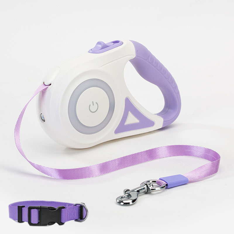 NightLite | Retractable Leash With LED Light