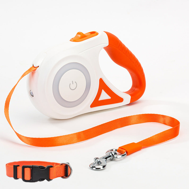 NightLite | Retractable Leash With LED Light